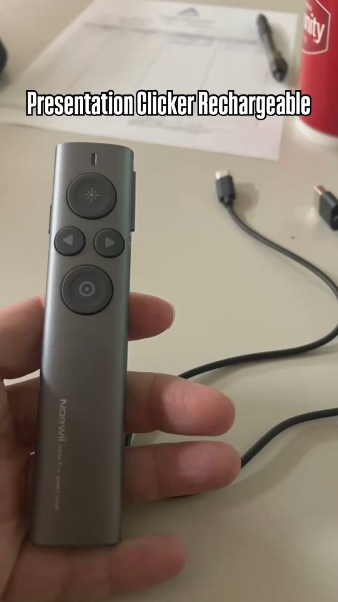 🚀 Take Control of Your Presentations with the Norwii N97s TV Screen Presentation Clicker! 🚀

Whether you’re in the boardroom or a virtual meeting, make an impact with seamless transitions and precise pointing. The Norwii N97s is your ultimate tool for engaging presentations:

🔹 Compatible with PowerPoint on both Windows & Mac  
🔹 Bluetooth Wireless Connectivity for Convenience  
🔹 Digital Pointer Ideal for TV Screens  
🔹 Intuitive and User-Friendly Design  

Elevate your presentation game and captivate your audience with ease and professionalism. Perfect for professionals, educators, and anyone who wants to make their point with clarity and style. 🖱️✨

#NorwiiN97s #PresentationClicker #PowerPointPro #BluetoothPresenter #DigitalPointer #WirelessPresenter #TVScreenReady #SeamlessPresentations #ProfessionalTools #WinMacCompatibility #EngageYourAudience
https://www.amazon.com/dp/B0CNCN1QWW?ref=t_ac_view_request_product_image&campaignId=amzn1.campaign.1TMX36JI032ON&linkCode=tr1&tag=2003879-20&linkId=amzn1.campaign.1TMX36JI032ON_1755804226832


#LTKHome #LTKFamily