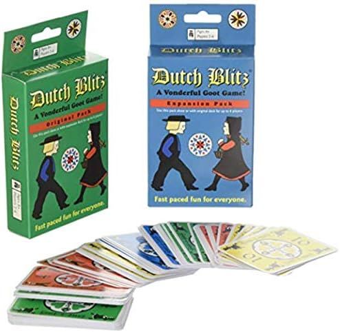 Dutch Blitz: Original and Expansion Combo Pack, Fast Paced Card Game, Fun for Everyone, Great Fam... | Amazon (US)