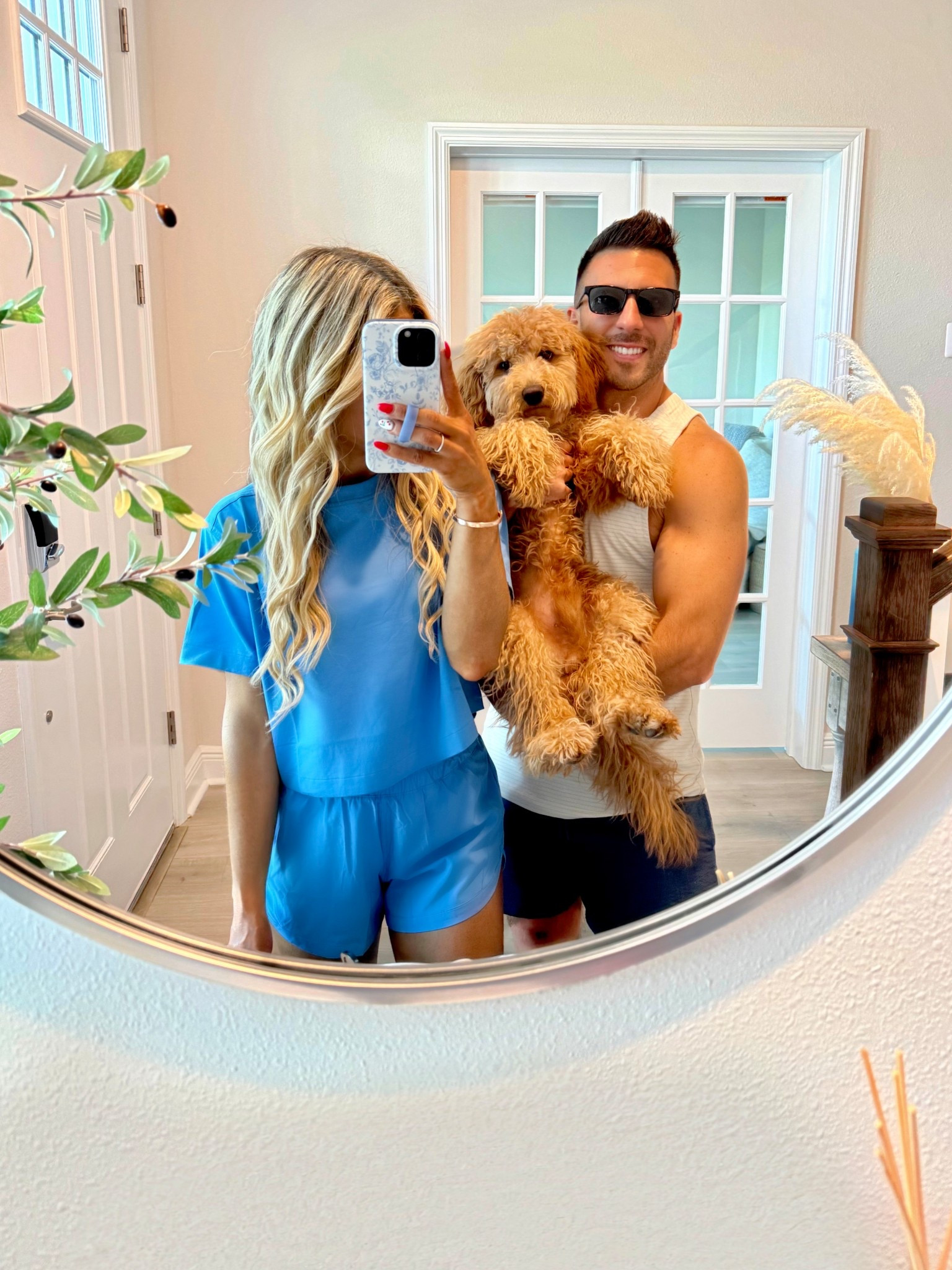 Summer Activewear Outfit 

My new vibrant, blue athleisurewear outfit is perfect for working out, traveling, walking, lounging, or just an easy every day casual summer outfit. 

I’m wearing an extra small in the cropped shirt, a size 4 in the sports tank top, layered underneath, and a size 4 in the athletic shorts. I am wearing the new color drop “pool party,” but all these activewear pieces come in more colors. 

#LTKSeasonal #LTKActive #LTKTravel