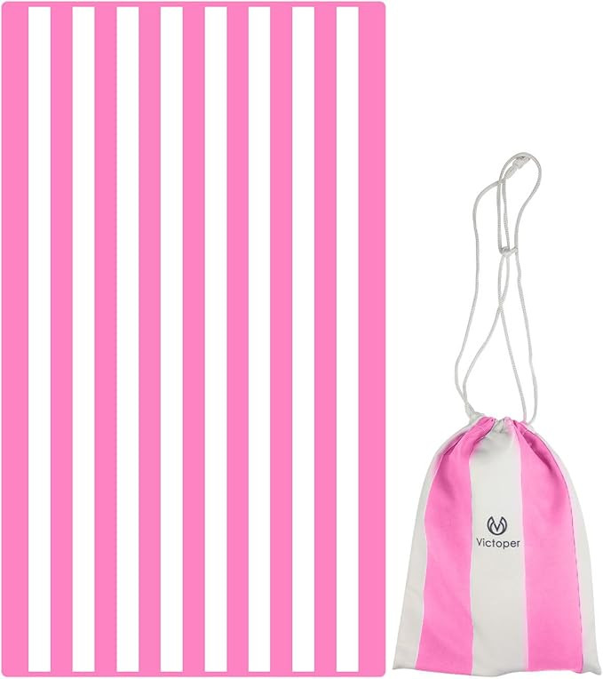 Victoper Microfiber Beach Towel d Rapid Drying Sand Free Soft Compact Lightweight Qualities Beach... | Amazon (UK)