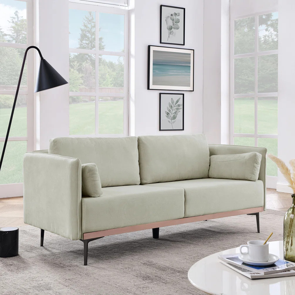 Kauko 72.83'' Modern Sofa 3-Seat | Wayfair North America