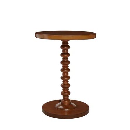 Fiama Solid Wood Pedestal End Table | Wayfair North America