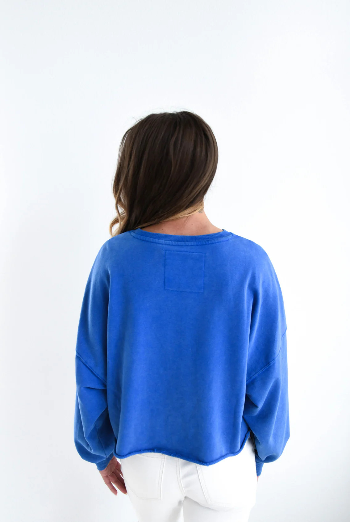 Florida Oversized Outline Cropped Longsleeve | Gameday Social