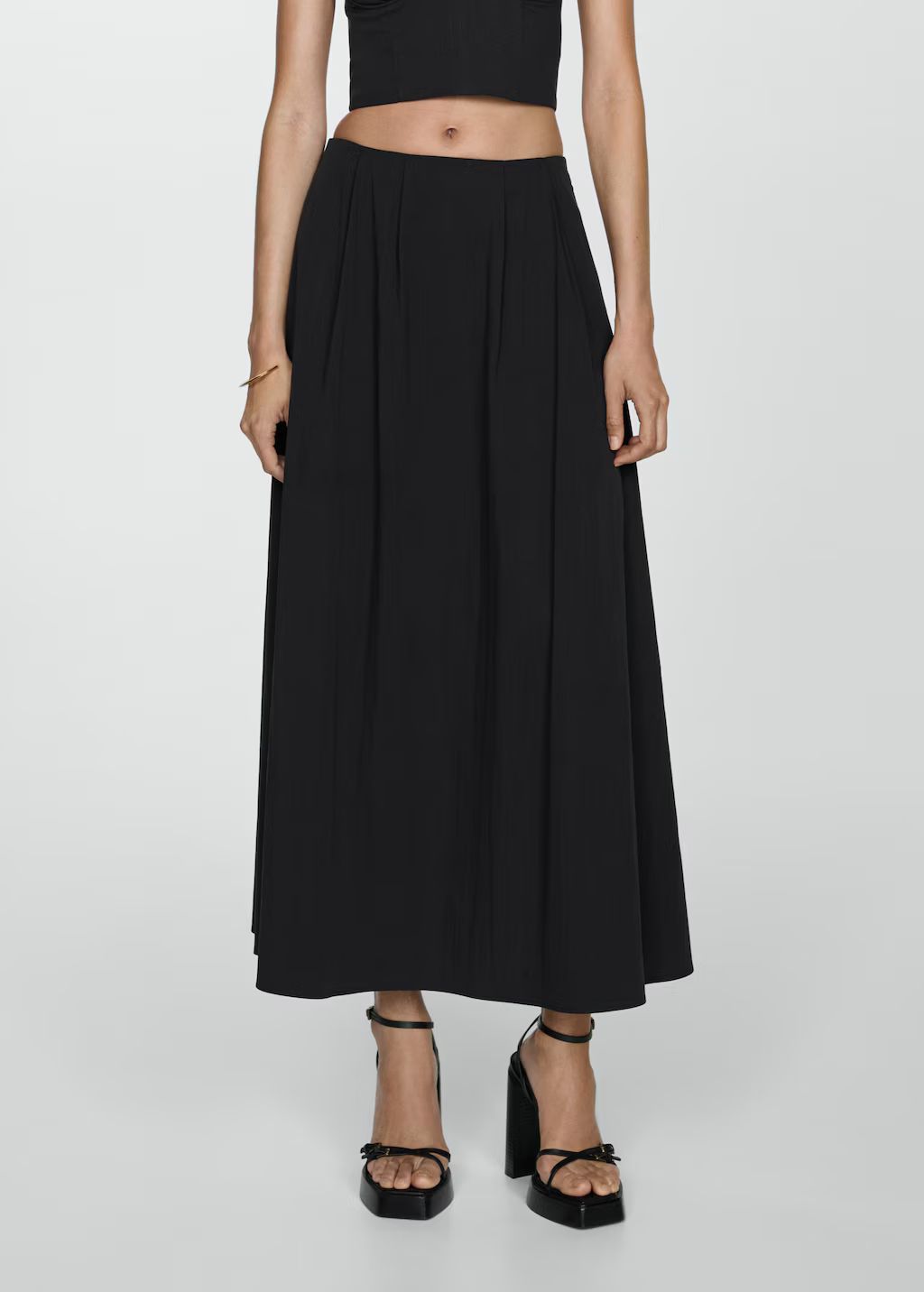 Long flared skirt | MANGO (US)