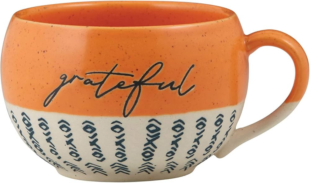 Creative Brands It Is Well Stoneware Mug, 16-Ounce, Grateful | Amazon (US)