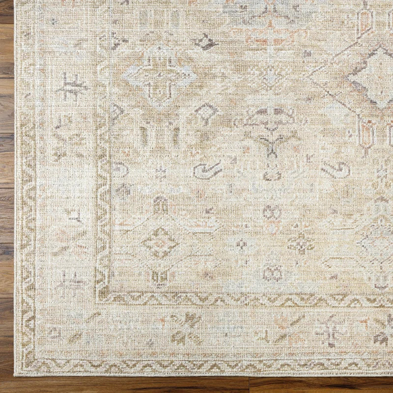Becki Owens x Surya Marlene Vintage Cream Area Rug | Wayfair Professional