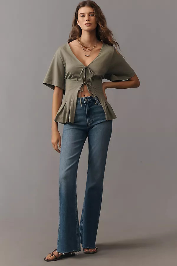 Laurel Canyon 32 High-Rise Bootleg Jeans | Anthropologie (US)