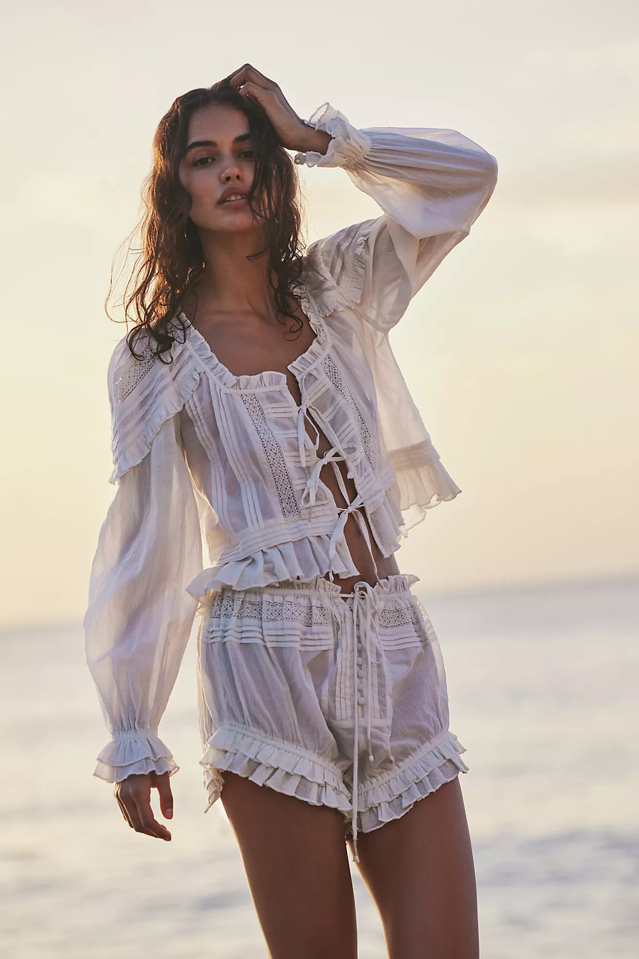 Florence Bed Jacket Set | Free People (UK)