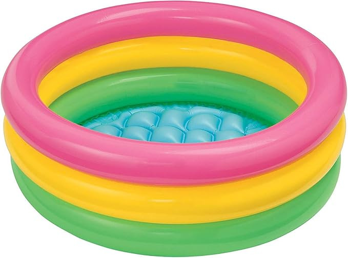 Intex Sunset Glow Baby Pool (34 in x 10 in) | Amazon (US)