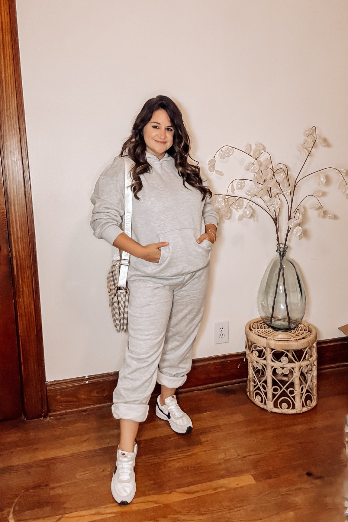 Comfy oversized athleisure set! Wearing a size large 

Love this oversized hoodie and comfy gray sweatpants paired with my favorite Nike waffle sneakers the cutest sneakers to elevate your comfy outfits!

Midsize
Curvy
Comfy style
Casual style
Amazon set
Two piece set 

#LTKGiftGuide #LTKMidsize #LTKStyleTip