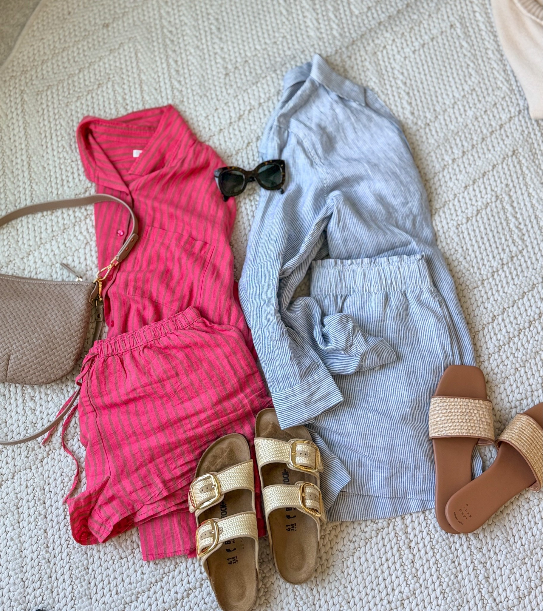 Matching sets for vacation! So easy to throw on over a bikini and workout set!

#LTKootd #LTKTravel #LTKSwim