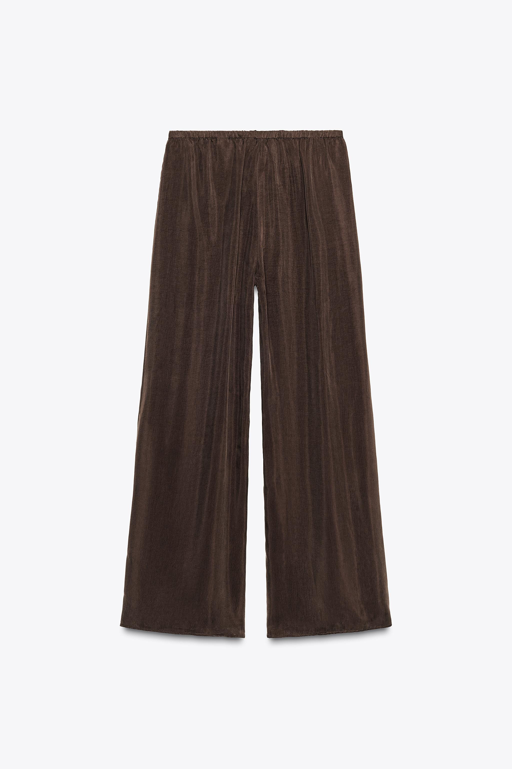 ZW COLLECTION TROUSERS WITH VENTS | Zara UK