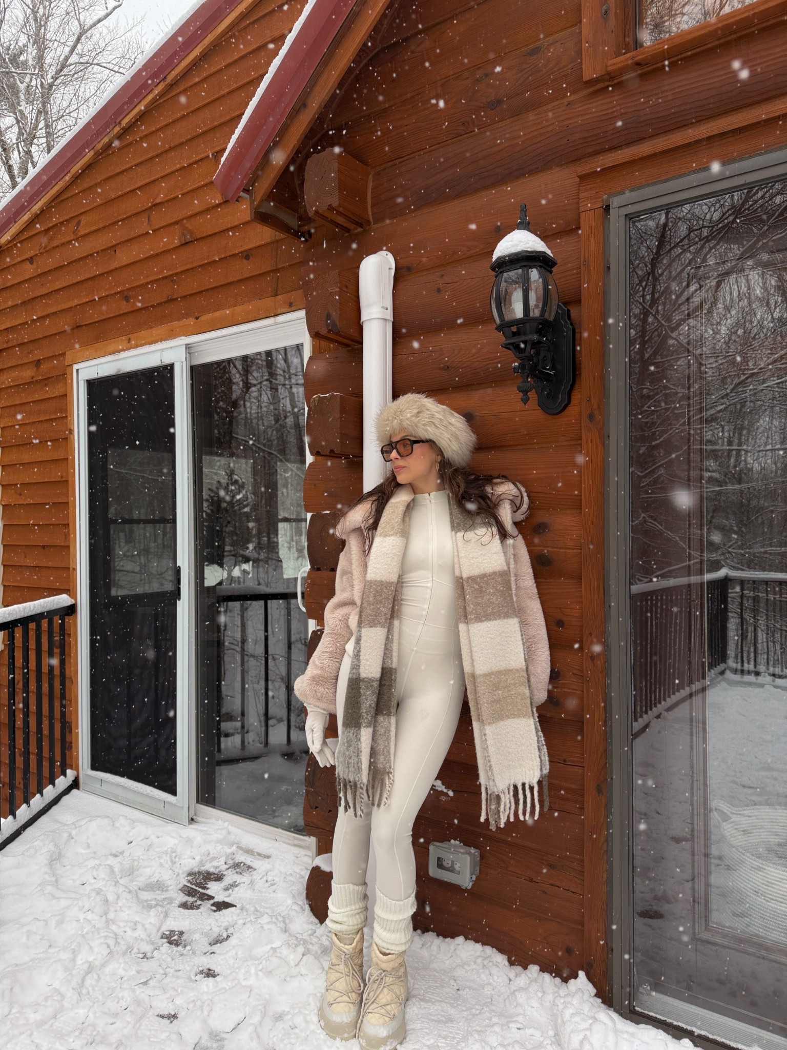 Winter cabin ootd 

#LTKootd