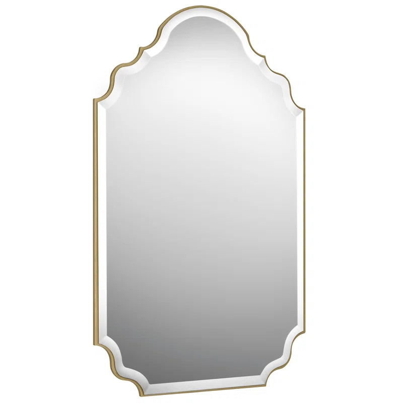 Stambaugh Modern and Contemporary Beveled Wall Mounted Mirror | Wayfair North America