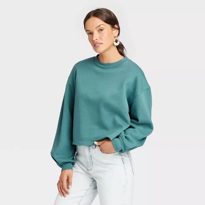 Women's Shrunken Sweatshirt - Universal Thread™ | Target