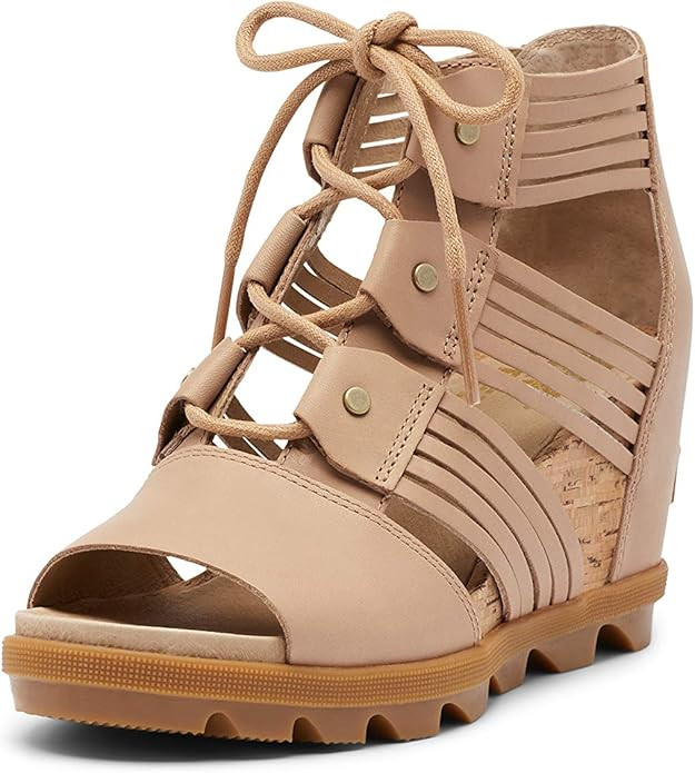 Sorel Women's Joanie II Lace Huarache Wedge Sandal | Amazon (US)