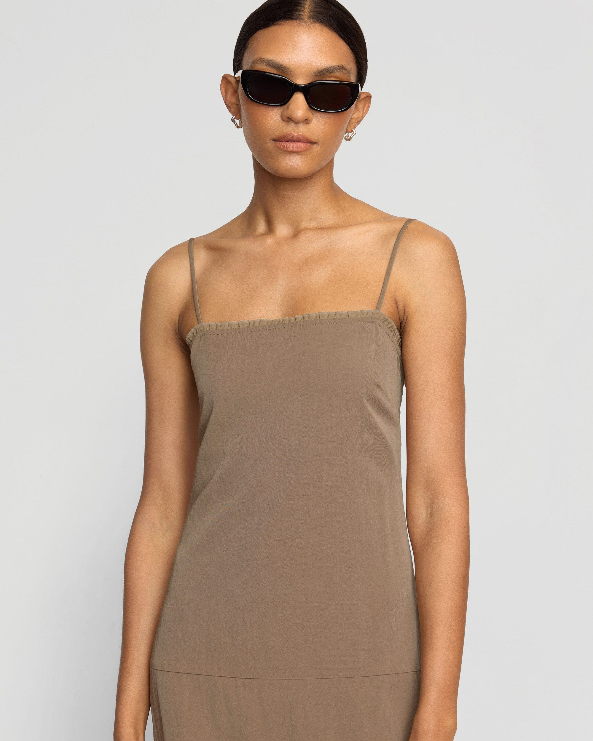 Lisette Square-Neck Cami Dress | Modern Citizen