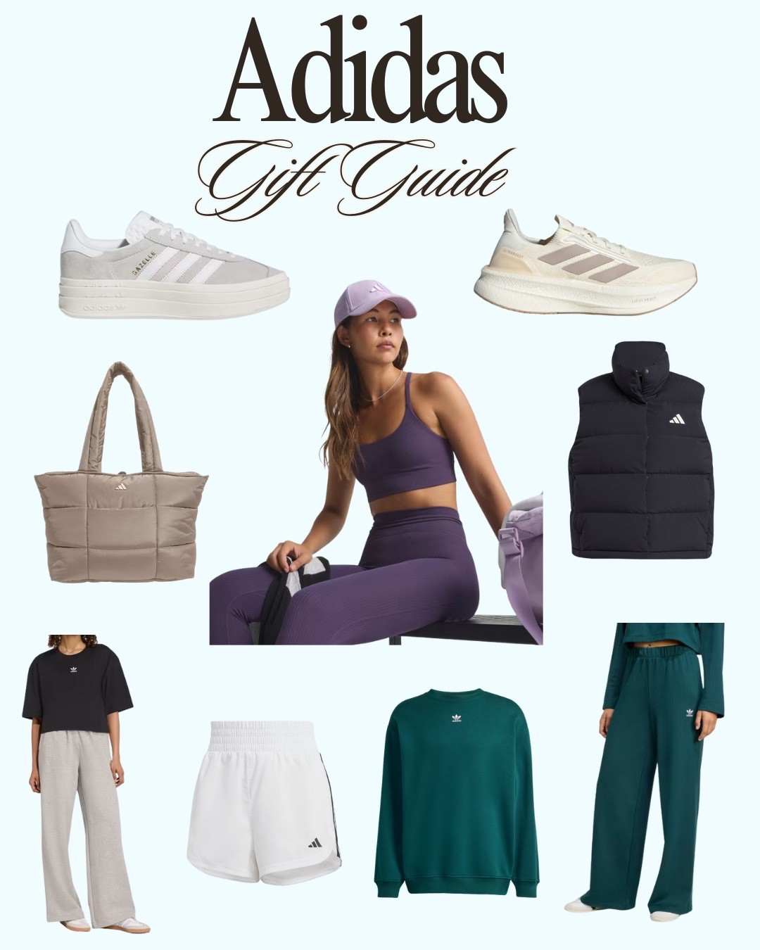 Adidas Gift Guide for Her!!👟✨

#LTKfitnessgoals #LTKActive #LTKGiftGuide