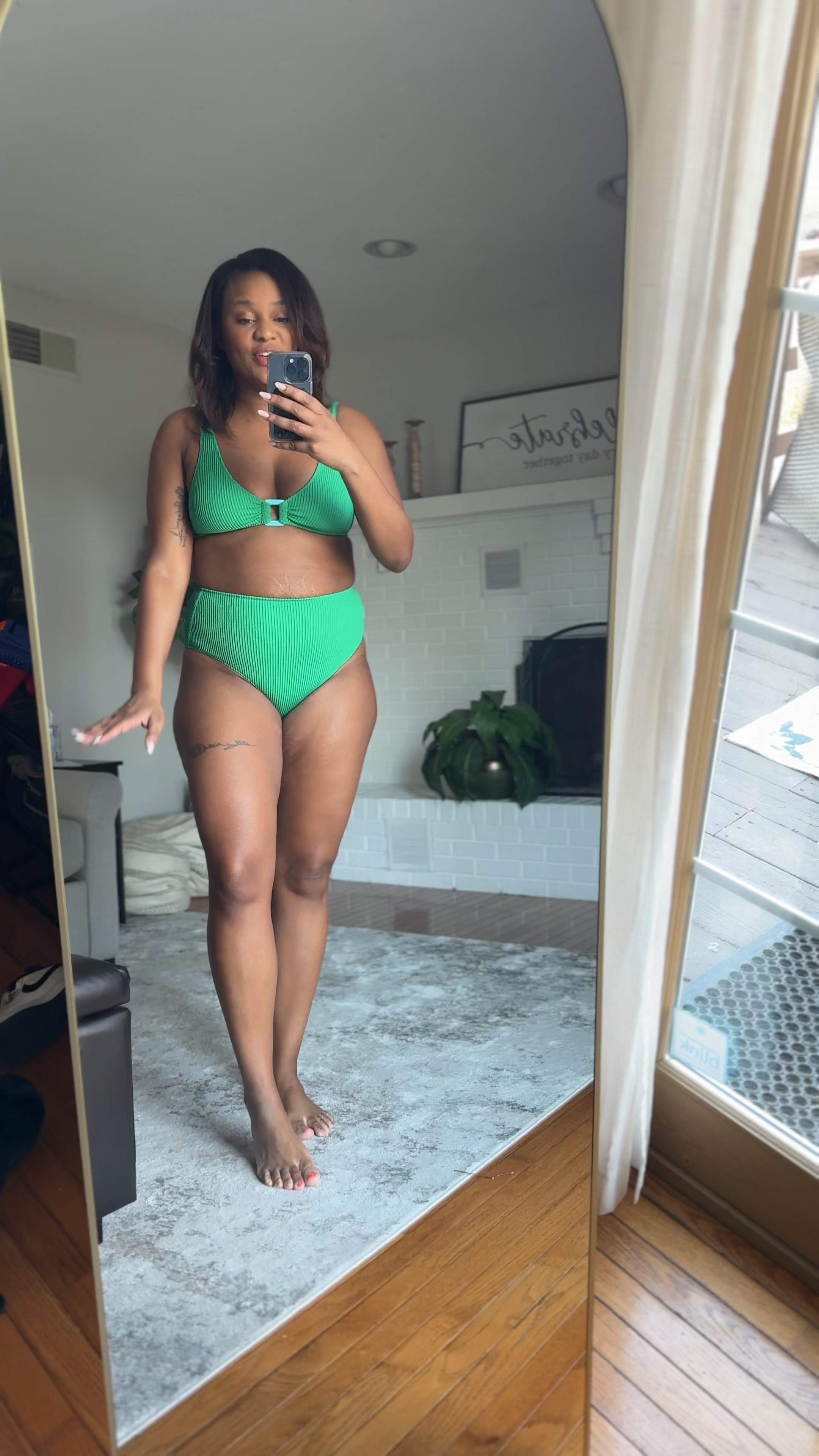 This high quality ribbed two piece is so flattering and comes in lots of colors. Perfect for the curvy girls out there! And on major sale!! 

#LTKsalealert #LTKswim #LTKSpringSale