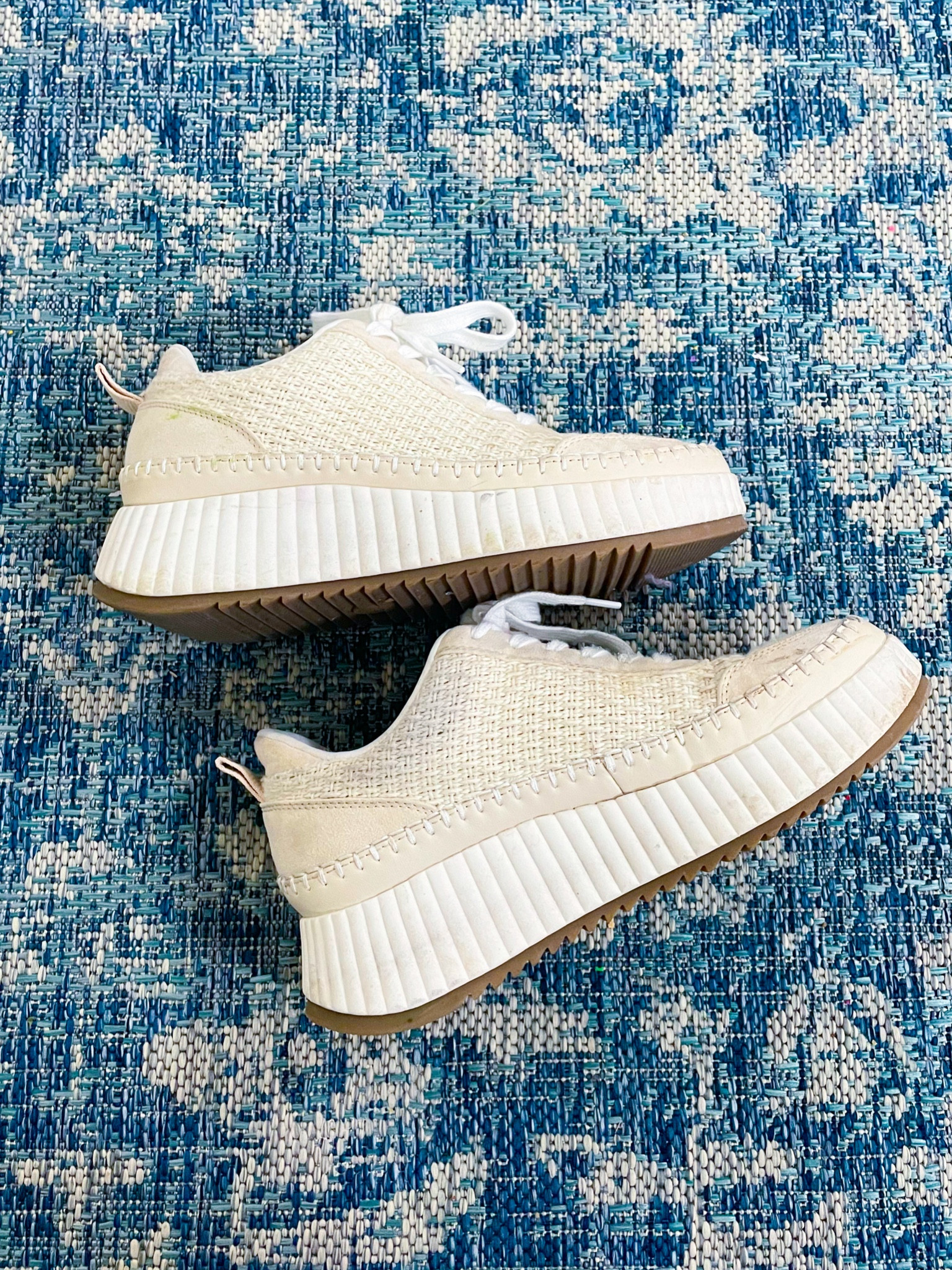 The perfect casual platform sneaker for busy moms. 🥥 

#LTKshoecrush #LTKfindsunder50 #LTKSpringSale