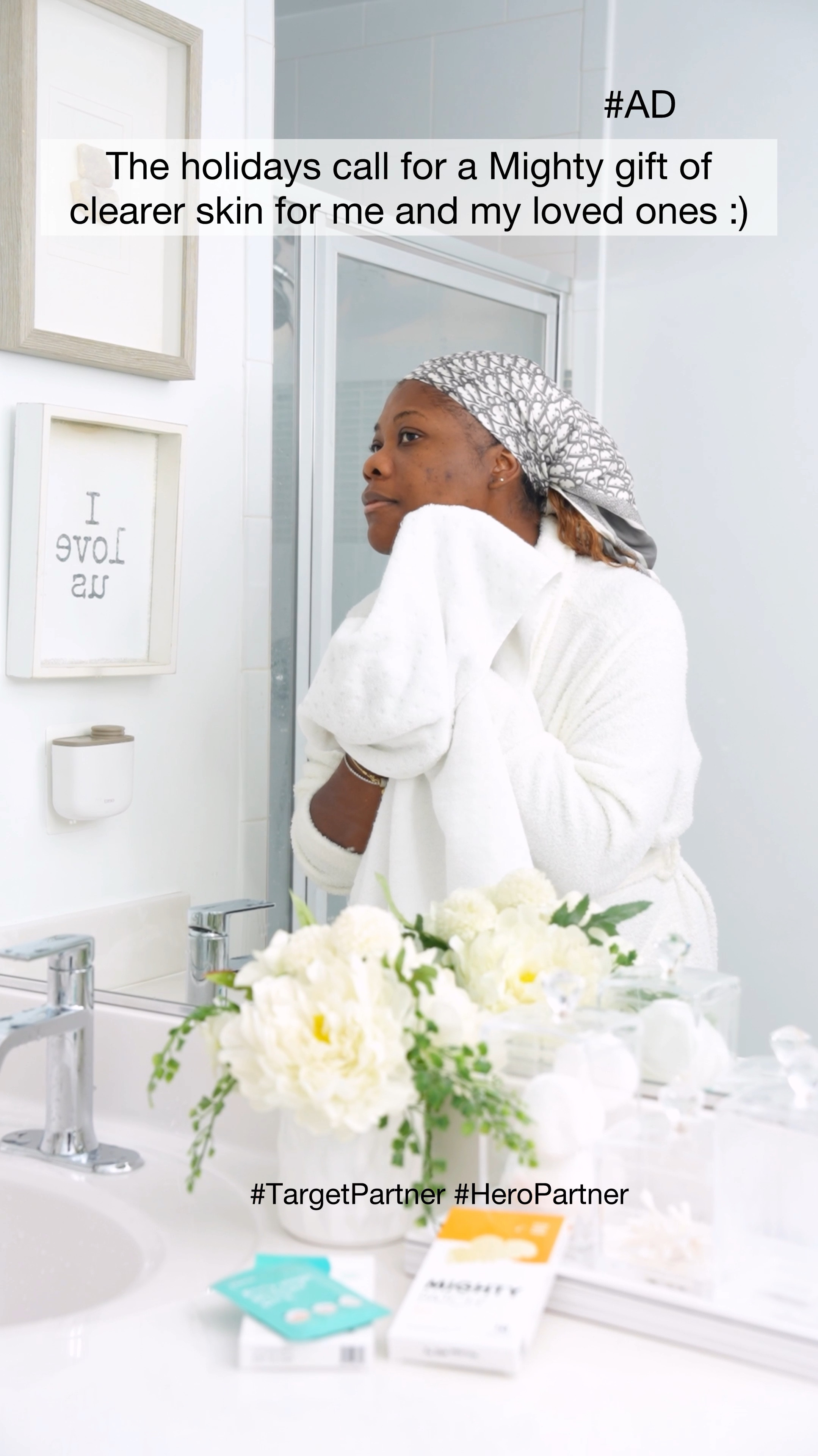 #AD 🎄🎁This is your friendly reminder not to skip your skincare routine during the holiday rush 😅
 and also don’t forget to add @herocosmetics Mighty patches to your list. They make such great gifts for teens and all your skincare lover friends. I love that the Hero Cosmetics Mighty Nose Patch gently absorbs without hurting your skin while the Mighty Patch Micropoint for Blemishes targets early-stage blemishes and helps your skin look clearer. You can shop these @Target. #heropartner  #TargetPartner #mightypatch #targetfinds 

#LTKHoliday #LTKGiftGuide #LTKBeauty