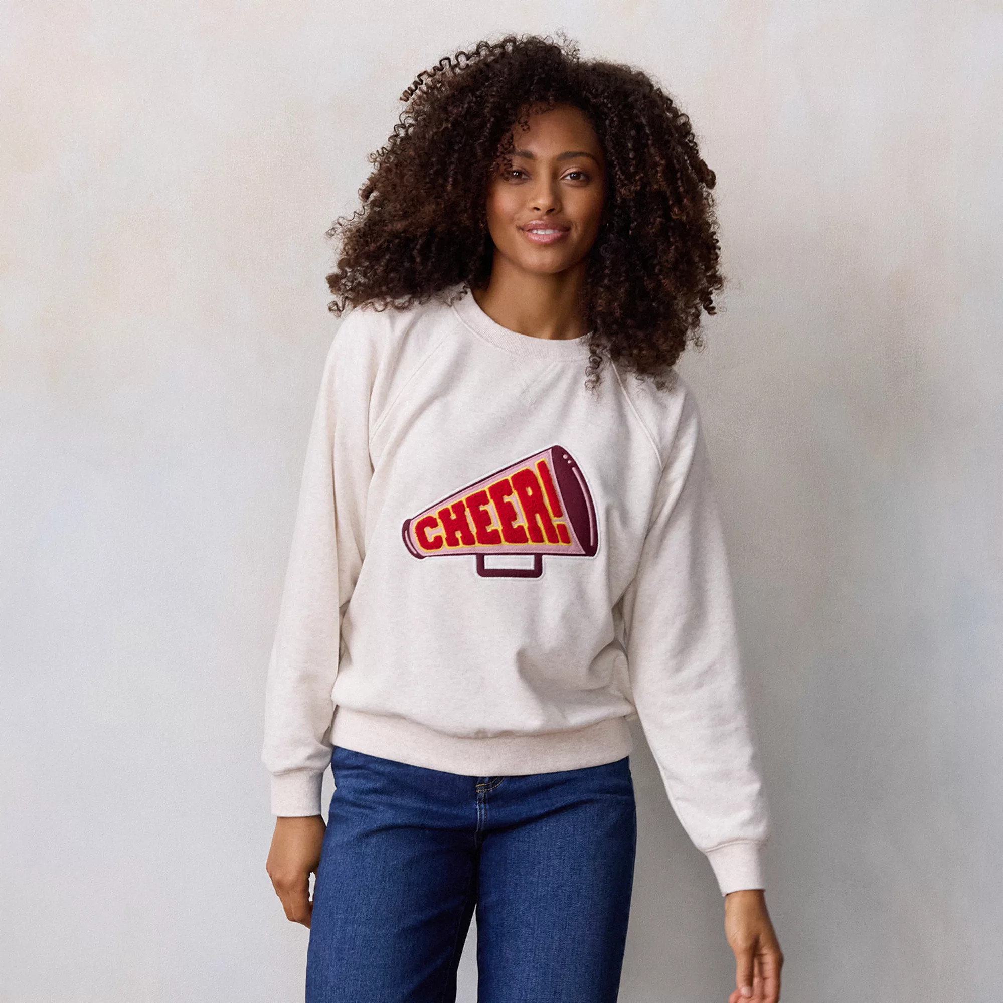 Women's LC Lauren Conrad French Terry Crewneck Sweatshirt | Kohl's