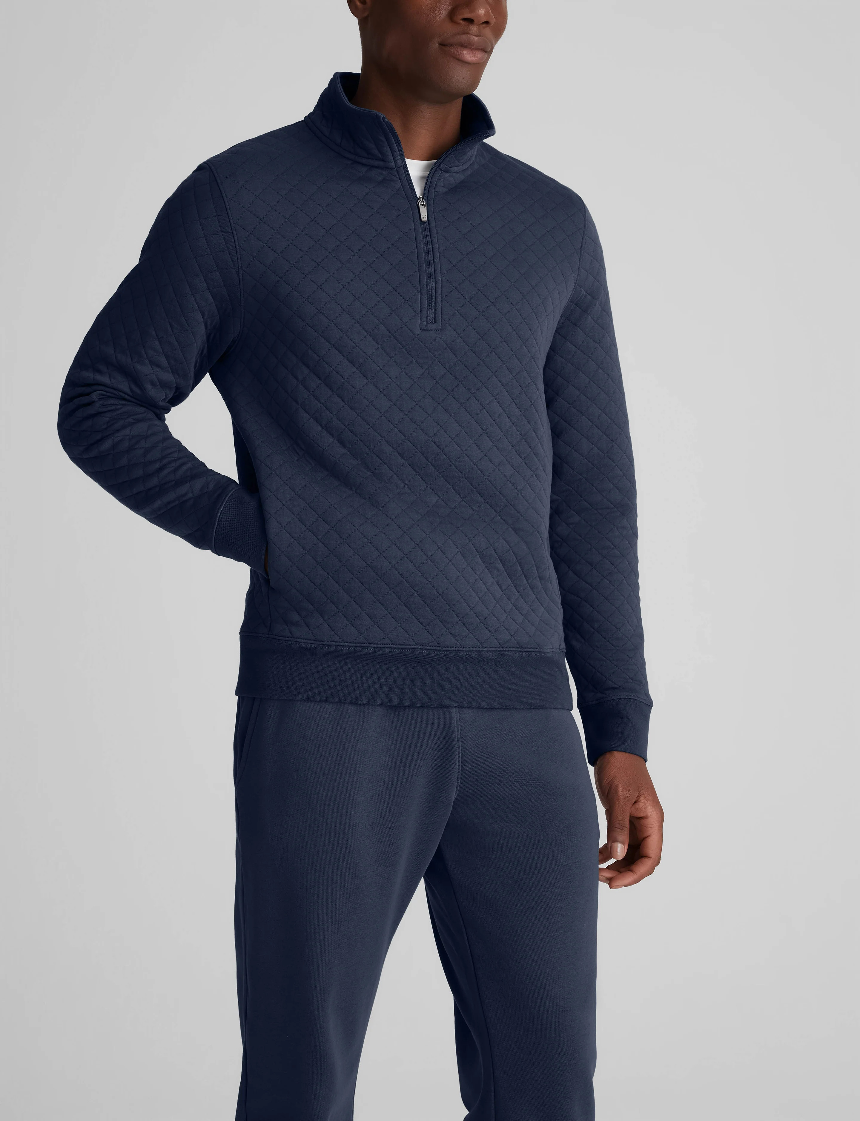 Quilted Quarter Zip | Tommy John