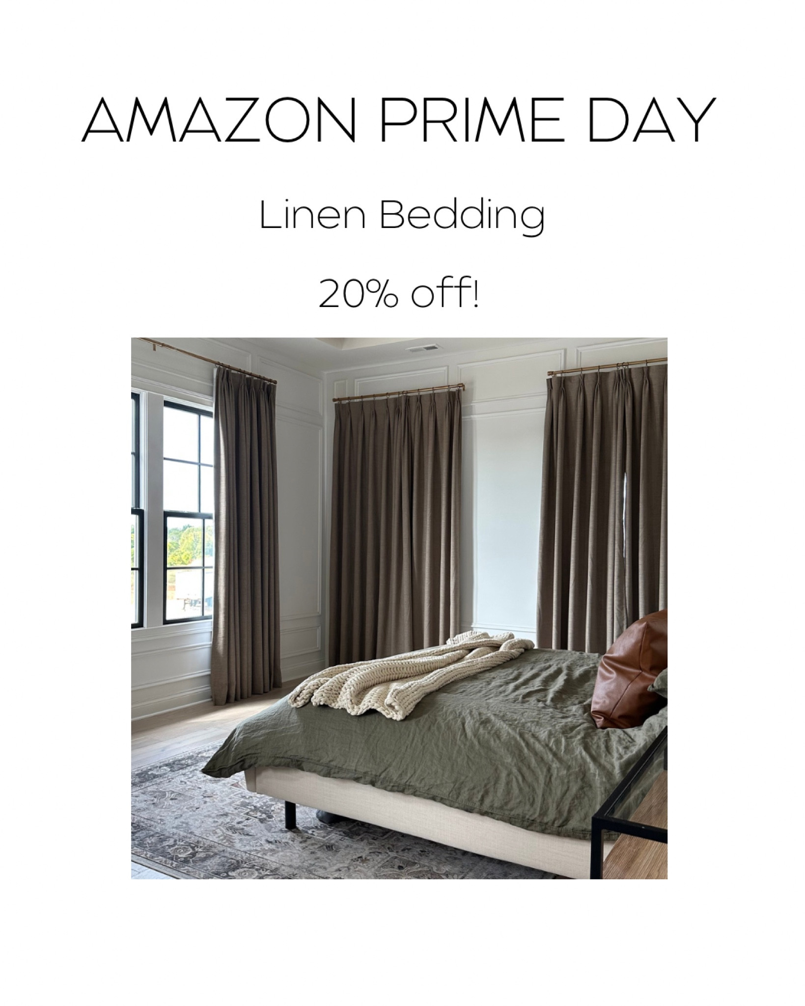 Linen bedding, linen duvet 

#LTKxPrime 

#LTKsalealert