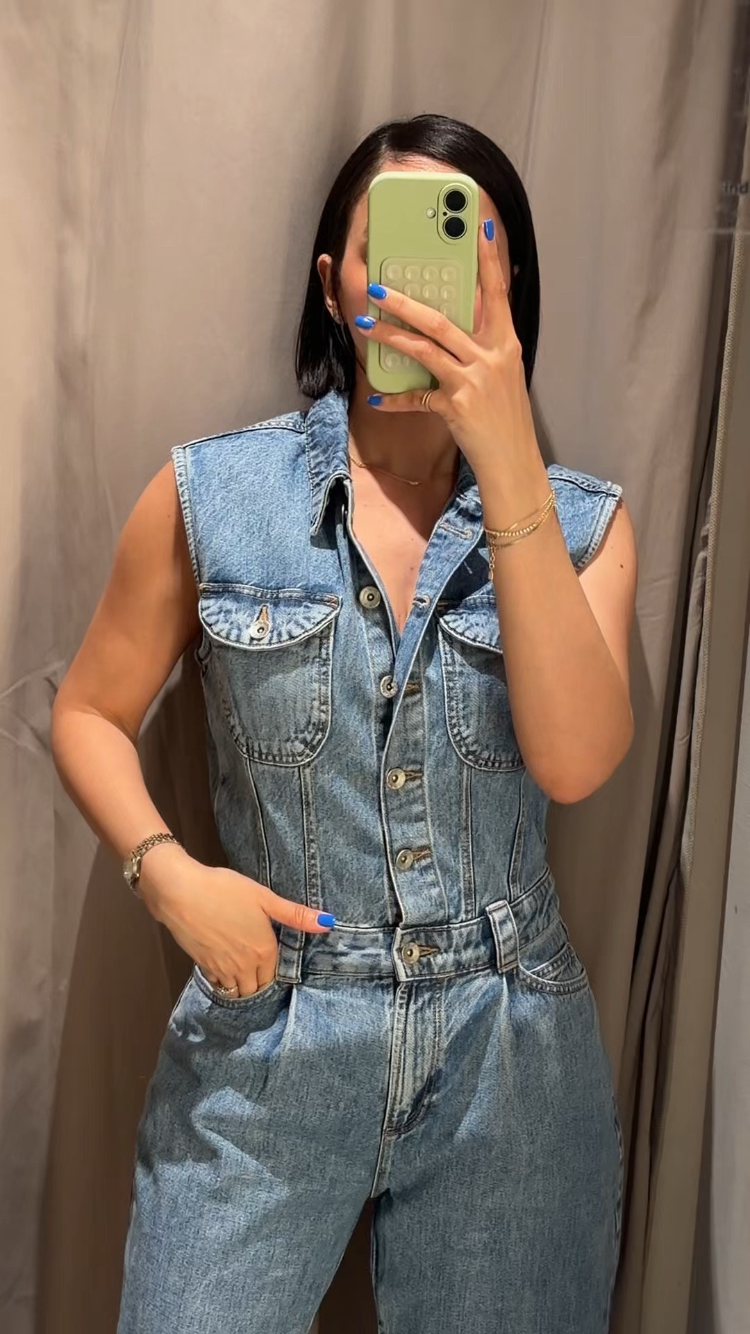 #denim #denimjumpsuit #zara