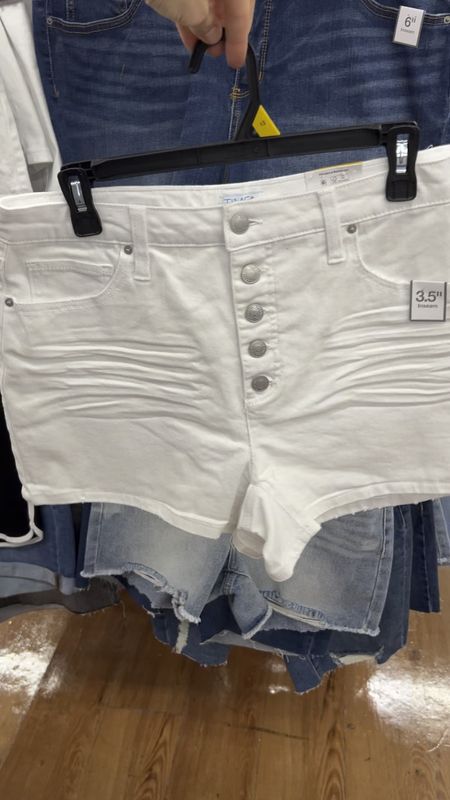 Walmart white button fly jean shorts 3.5” inseam denim shorts  $15

#LTKfindsunder50 #LTKstyletip #LTKfindsunder100