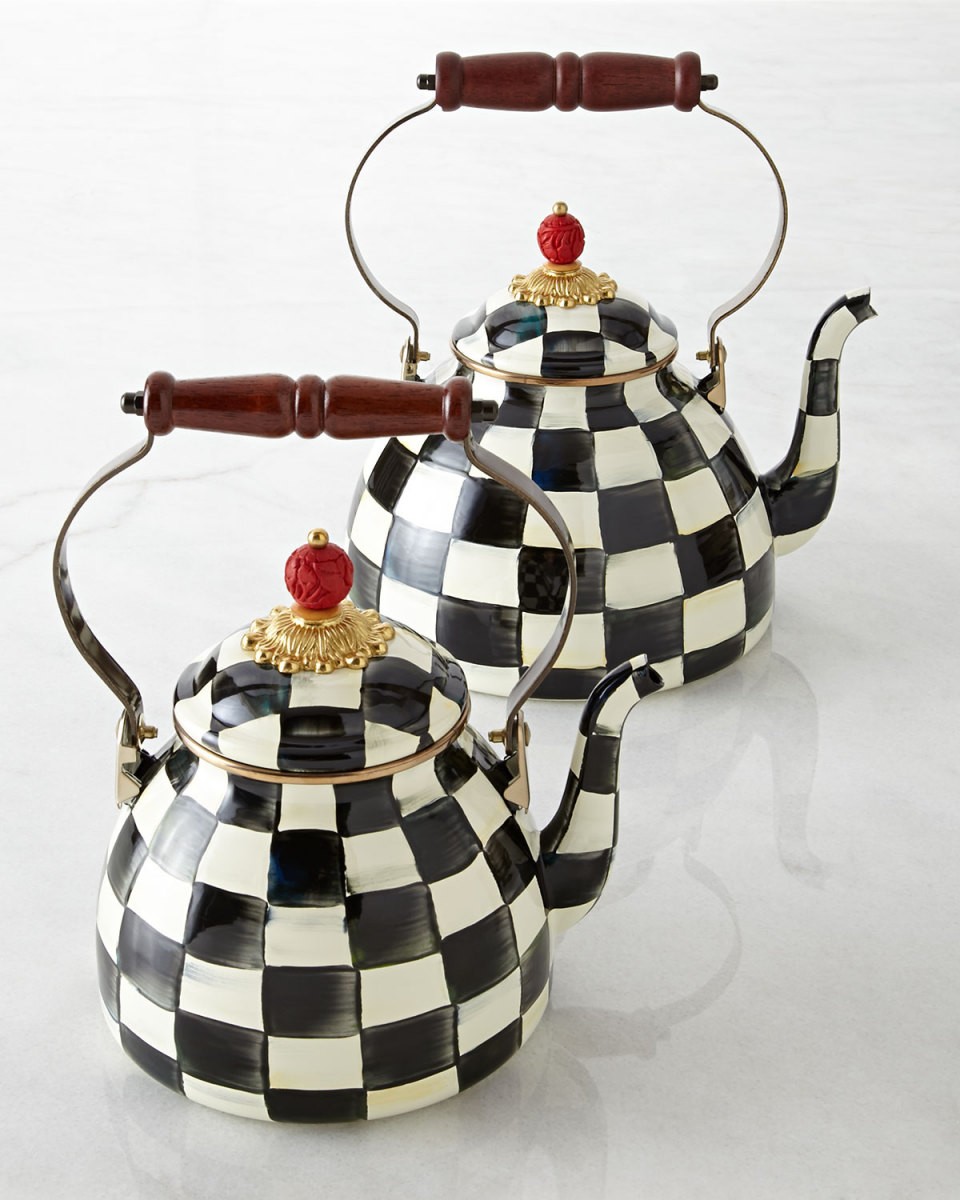 Courtly Check Two-Quart Tea KettleCourtly Check Three-Quart Tea Kettle | Neiman Marcus