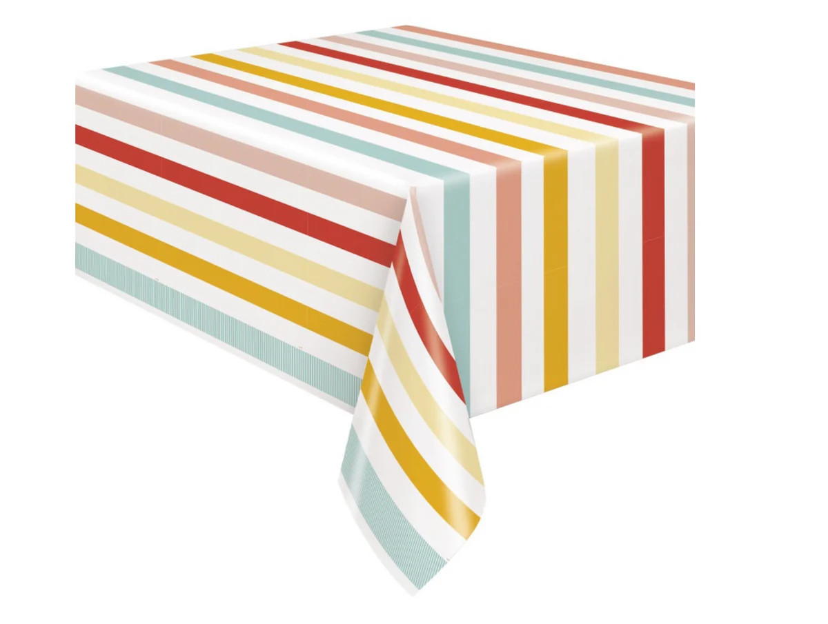 Poolside Summer Rectangular Plastic Table Cover | Get Gatherings