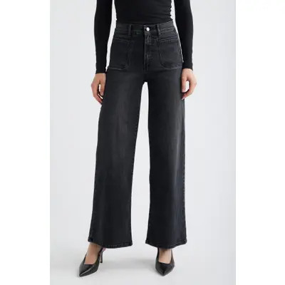 FRAME Le Slim Palazzo Modernist Wide Leg Jeans in Rocket at Nordstrom, Size 25 | Nordstrom