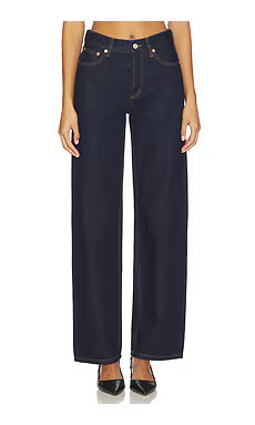 Still Here Everyday Straight Jeans in Indigo from Revolve.com | Revolve Clothing (Global)