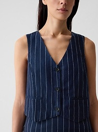 Linen-Cotton Vest | Gap (CA)