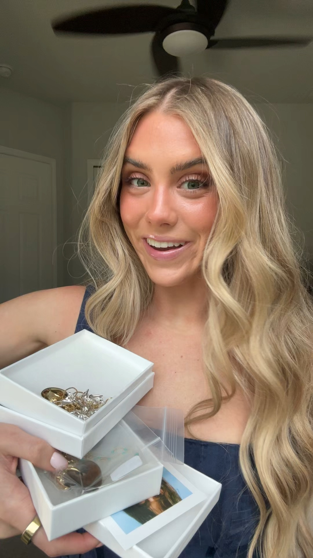 James Michelle jewelry my code is SLOANE!

#LTKvlog #LTKootd #LTKSaleAlert