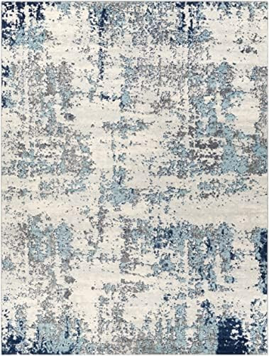Artistic Weavers Arti Modern Abstract Area Rug,7'10" x 10'3",Dark Blue/Aqua | Amazon (US)