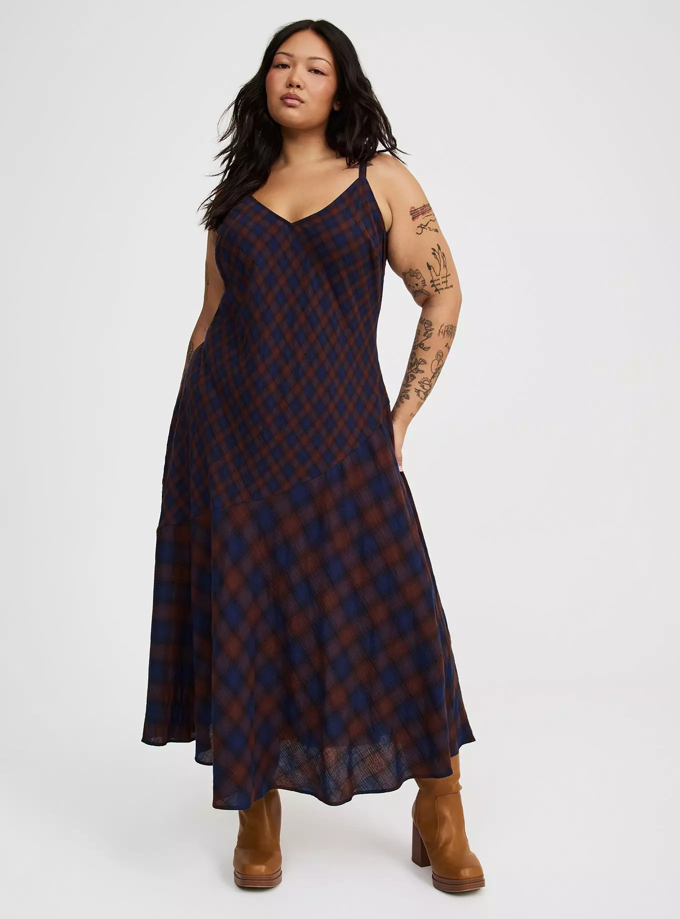 Plaid Maxi Dress | Torrid (US & Canada)