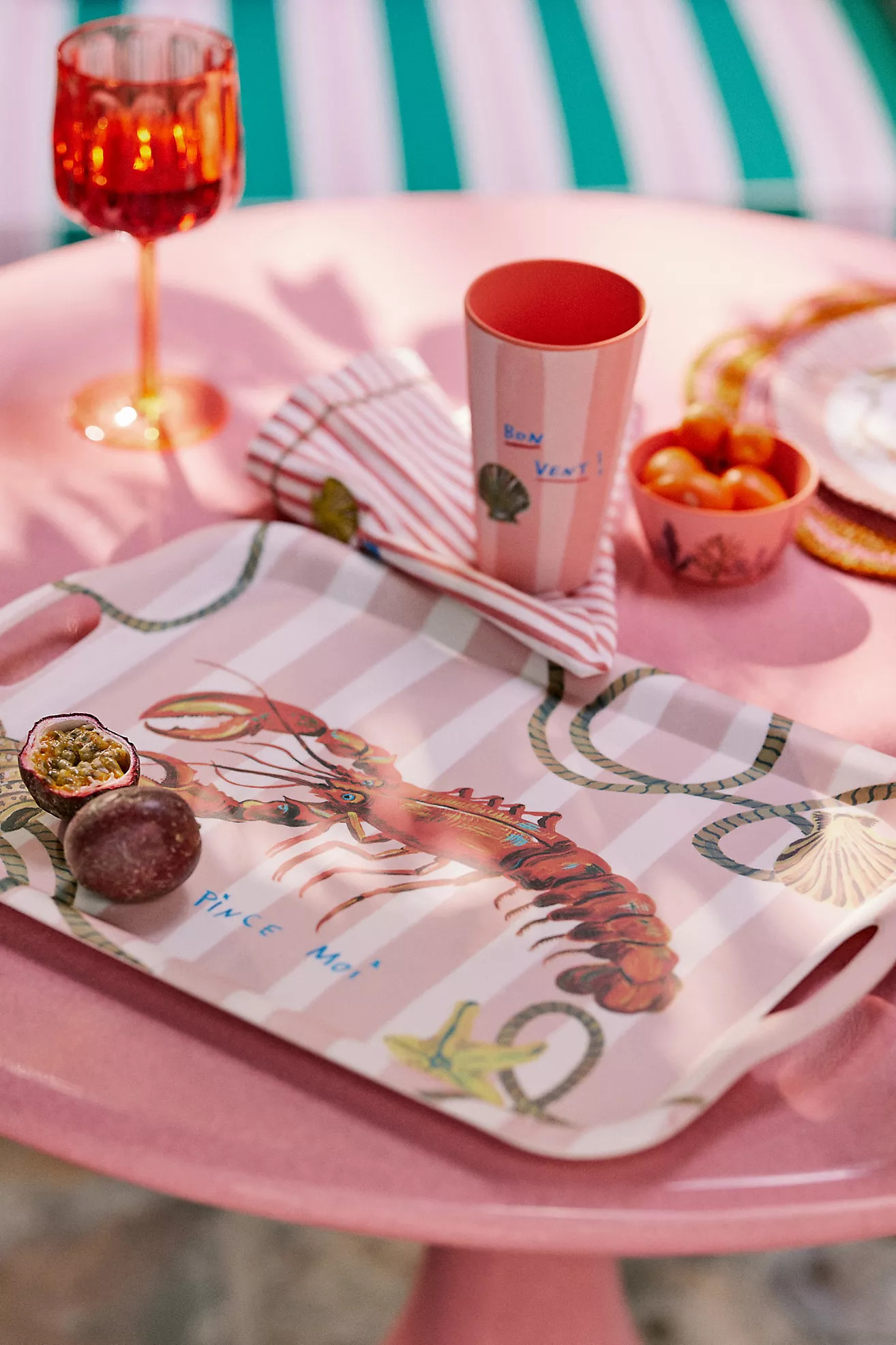Nathalie Lete By The Sea Melamine Tray | Anthropologie (US)