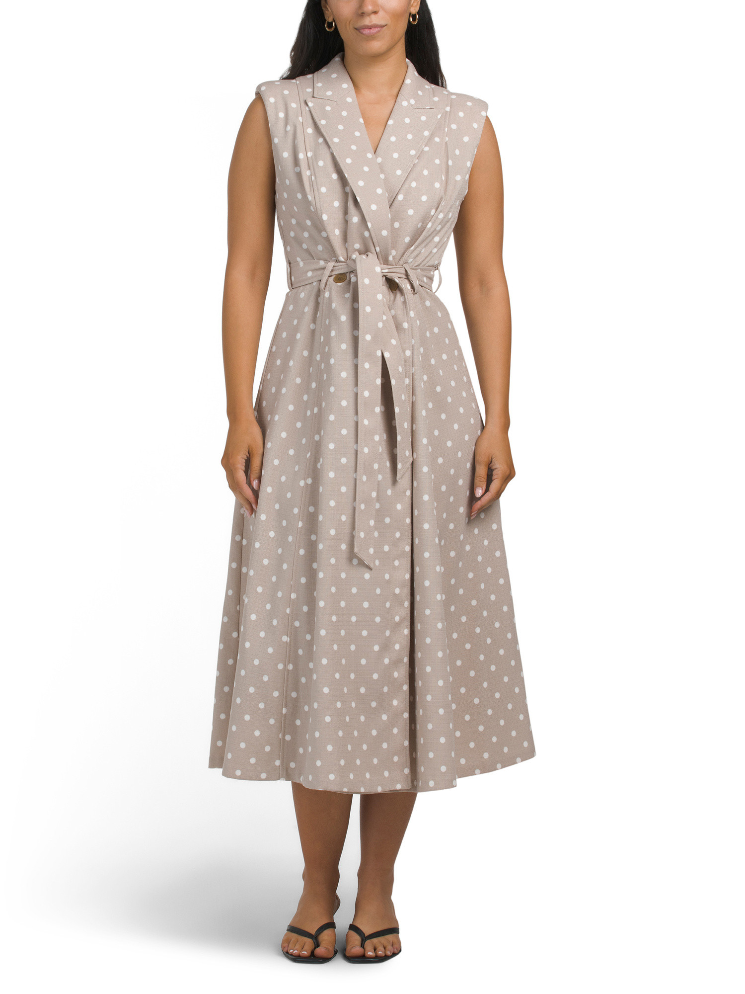 Polka Dot Midi Dress | TJ Maxx