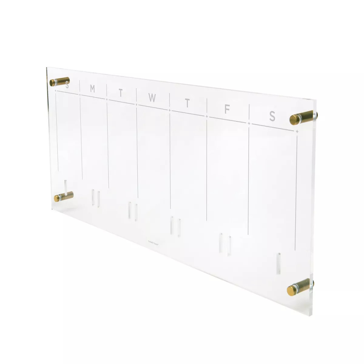 RUSSELL + HAZEL Acrylic Weekly Wall Calendar | Target