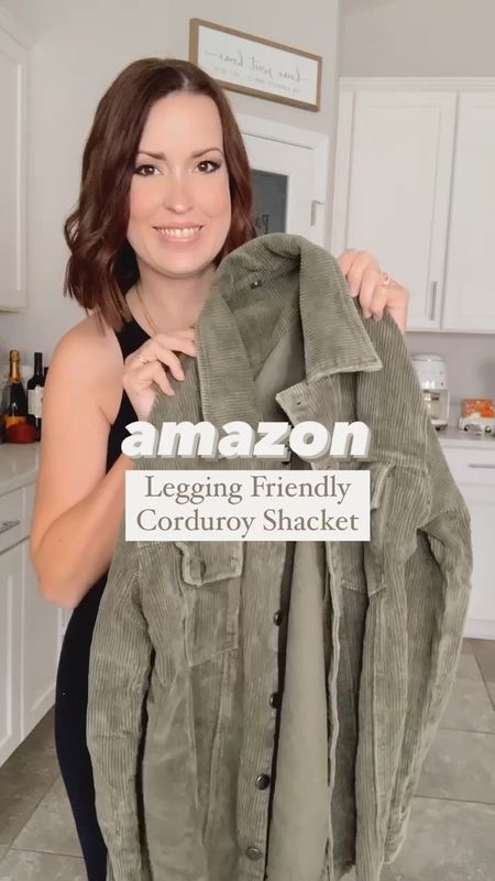 Amazon Legging Friendly Corduroy Shacket 💚

I’m in a small! Runs very oversized!

#LTKSeasonal #LTKmidsize #LTKstyletip