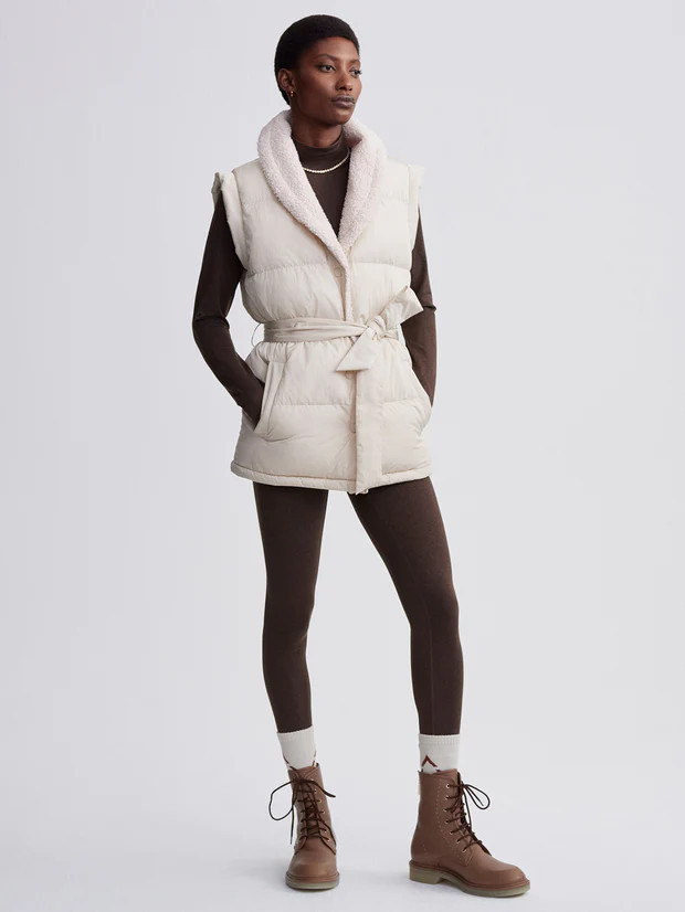 Lanville Reversible Gilet2 ReviewsWarm, elegant, and reversible. The Lanville gilet is the ideal ... | Varley US