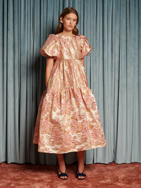 Harmonia Jacquard Midi Dress | Sister Jane (UK)