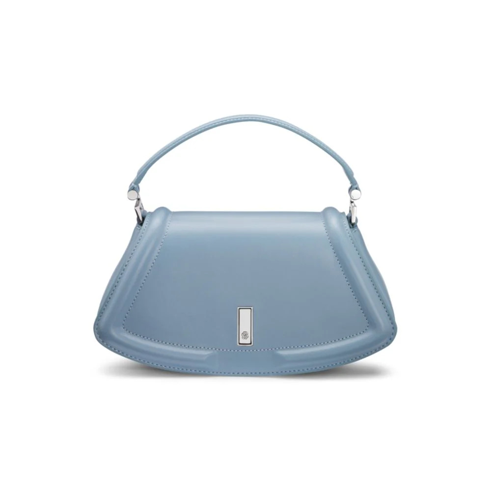 Ariell leather shoulder bag with Double B monogram hardware | Shop Simon