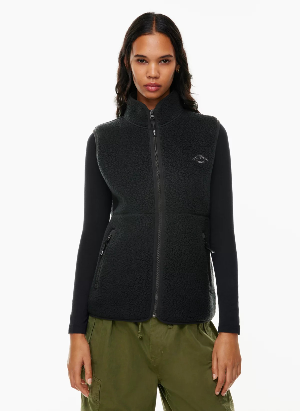 POLARTEC® THERMAL PRO® MOCKNECK VEST | Aritzia