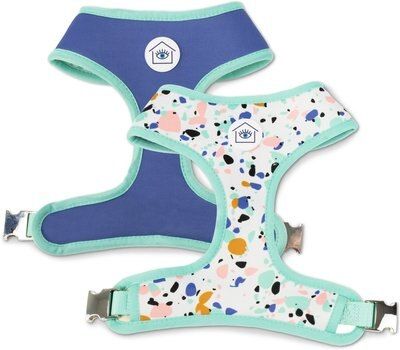 Jonathan Adler Now House Terrazzo Reversible Back Clip Dog Harness | Chewy.com