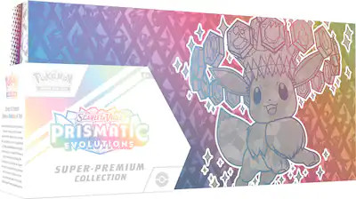 Pokémon - Trading Card Game: Scarlet & Violet Prismatic Evolutions Super-Premium Collection | Best Buy U.S.