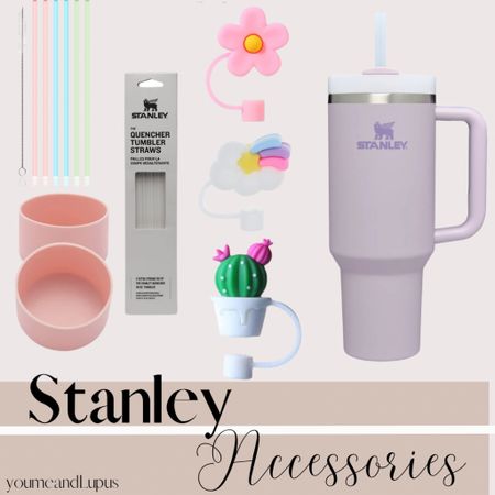 Stanley fun accessories. Replaceable straws, silicone boot covers, silicone
 Replaceable straws, silicone straw covers, 3D stickers, decorative Stanley items, YoumeandLupus 

#LTKGiftGuide #LTKFind #LTKhome