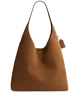 COACH Brooklyn Suede Shoulder Bag 39 - Cedar | Dillard's